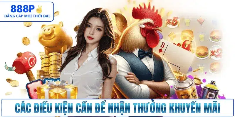 Các điều kiện cần để nhận thưởng khuyến mãi